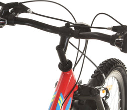 vidaXL - Mountainbike - 21 - versnellingen - 26 - inch - wielen - 49 - cm - rood