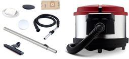 Nilfisk VP930 C - Professionele Stofzuiger met Zak - Krachtig 760 W Ultrastil HEPA-filter - Alu-rood