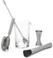 Leopold Vienna - Cocktail set 5-delig (mixglas, barlepel, stamper, pipet, strainer) - cadeau giftset