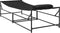 vidaXL - Ligbed - - - Antraciet - - - 200x74x73 - cm - - - Staal - & - Textilene