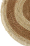 J-Line tapijt Kwastjesband - vloerkleed - jute - beige/bruin - small