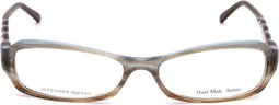 Ladies'Spectacle frame Alexander McQueen AMQ-4162-R4E Brown