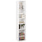WOLTU SK034ws - Boekenkast - 5 open kubusvakken - Wit - 30 x 151 x 26 cm