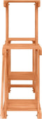 vidaXL - Plantenstandaard - 90x25x73,5 - cm - massief - vurenhout