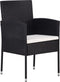 vidaXL - Tuinstoelen - 2 - st - poly - rattan - zwart