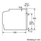 BOSCH HBA578BS0 - Inbouw oven - 71 liter - Energieklasse A - 10 verwarmingssystemen - Pyrolyse + Hydrolyse reiniging