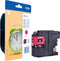 Brother LC-125XLM - Inktcartridge - Hoge Capaciteit 1200 Pagina's - Magenta