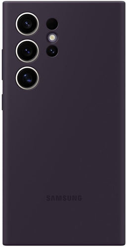 Samsung Galaxy S24 Ultra - Silicone Case - Schokabsorberend - Paars
