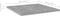 vidaXL - Wandschappen - 4 - st - 40x40x1,5 - cm - bewerkt - hout - betongrijs