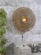 GOOD&MOJO Wandlamp Bali - Bamboe/Zwart - Ø87cm - Binnen Scandinavisch,Bohemian