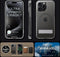 Spigen Ultra Hybrid S MagFit - Soft case - Air Cushion Technologie - Grafiet - iPhone 15 Pro