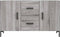 vidaXL - Dressoir - 100x36x60 - cm - bewerkt - hout - grijs - sonoma - eikenkleurig