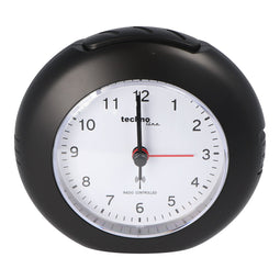 WT 757 radio alarm clock black with luminous hands, light and alarm function Snooze incl. Battery