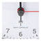 WT 757 radio alarm clock black with luminous hands, light and alarm function Snooze incl. Battery