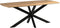 Old Inn - Eetkamertafel Mango Deens ovaal 240x100cm met Spinpoot