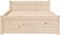 vidaXL - Bedframe - massief - hout - 90x190 - cm