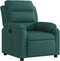 Fauteuil verstelbaar stof donkergroen