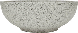 vidaXL - Opzetwasbak - rond - Φ41x14 - cm - keramiek - grijs