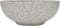vidaXL - Opzetwasbak - rond - Φ41x14 - cm - keramiek - grijs