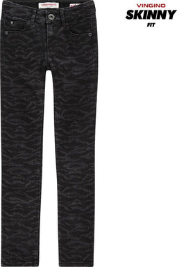 Vingino Amia - Jeans - Maat 170 - Zebra