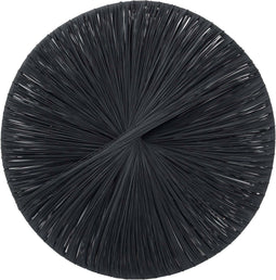 PTMD Jexx Wanddecoratie - H6 x Ø47 cm - Ijzer - Zwart