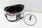 Crock Pot CR605 - Slowcooker - 5.7 liter - Zilver/Zwart