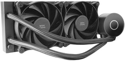 Mars Gaming ML-PRO240 - Vloeibare koeling - 240mm radiator - Zwart