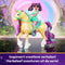 Unicorn Academy - Pop Ava & Eenhoorn Leaf - met 2 rijaccessoires en borstel - Speelfigurenset