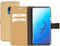 Mobiparts Galaxy S9 - Wallet Case - Saffiano motief - Goud