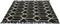 Brink en Campman - Arabiska Geometrisk 63305 Vloerkleed - 250x350 - Rechthoek - Laagpolig Tapijt - Modern - Zwart_wit
