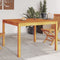 vidaXL Tuintafel 110x110x75 cm massief acaciahout
