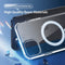 Dux Ducis - Geschikt voor iPhone 15+ / 15 Plus - magnetisch case hoesje Bayer TPU - Transparant