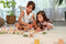 Tiny Love - Wooden Stacking Train - Boho Chic