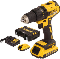 DeWalt DCD777D2T-QW - 18 V XR Li-Ion Boormachine - Brushless motor 65 Nm (1 stuk)
