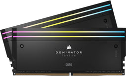 Corsair Dominator Titanium RGB - DDR5 Geheugen 96GB 6.600MT/s CAS32 (2x 48GB)