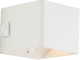 Brilliant ISEO - Oplaadbare wandlamp - Bewegingssensor - IP44 - LED 4W - 300 Lumen - 3000K - Wit