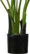 WOOOD Strelitzia Kunstplant - Groen - 61x108x50