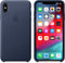 Apple MRWU2ZM/A - Leather Backcover - Echt leer - Blauw