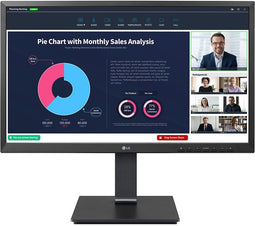 LG 24BP75CP-B - Monitor - 23,8" Full HD IPS 75Hz - Zwart