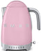 Smeg KLF04PKEU - Waterkoker - 7 temperatuurinstellingen - Roze