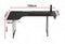 VDD Gaming - Bureau - hoekbureau gaming - L-vormig hoekbureau - game bureau - gaming desk - computertafel - Carbon - 160 x 60 x 75cm