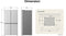 LG GMG861EPAE - Amerikaanse koelkast - Total No Frost InstaView - Essence Mat Zwart