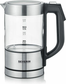 Severin WK 3458 - Waterkoker - 0,5L 1100W Instelbare temperatuur - Zwart