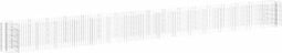 vidaXL - Gabion - plantenbak - verhoogd - 610x50x50 - cm - gegalvaniseerd - ijzer