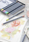 Faber-Castell kleurpotloden aquarel - Goldfaber - blik 12 stuks - Pastel kleuren - FC-114622
