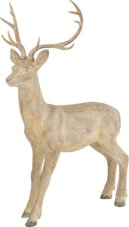 J-Line Rendier Resine Bruin