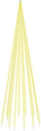 vidaXL - Vlaggenmast - kerstboom - 732 - LED's - warmwit - 500 - cm