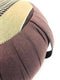 Meditatie yoga zafu kussen rond origineel thais design 40 cm Bruin