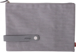 Alife City Clutch L, Stripe White