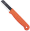 Solingen Safety Schilmesje - RVS Glad met Ronde Top - 15 cm - Oranje - 500 stuks